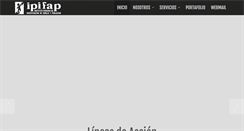 Desktop Screenshot of ipifap.org